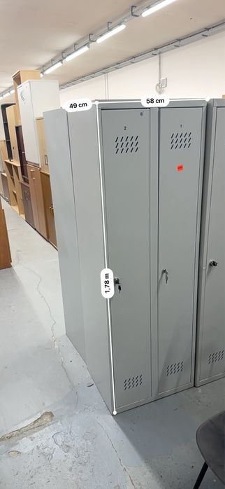 Szafki,metalowe,ubraniowe,BHP,uzywane,poleasingowe