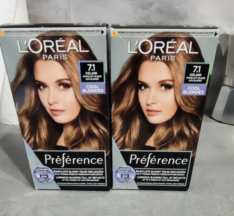 Farba do Włosów L'Orea Popielaty blond