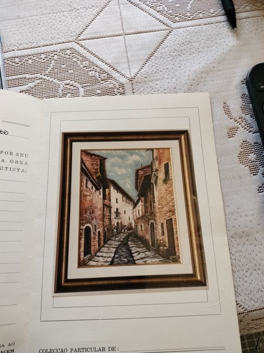 Quadro com certificado