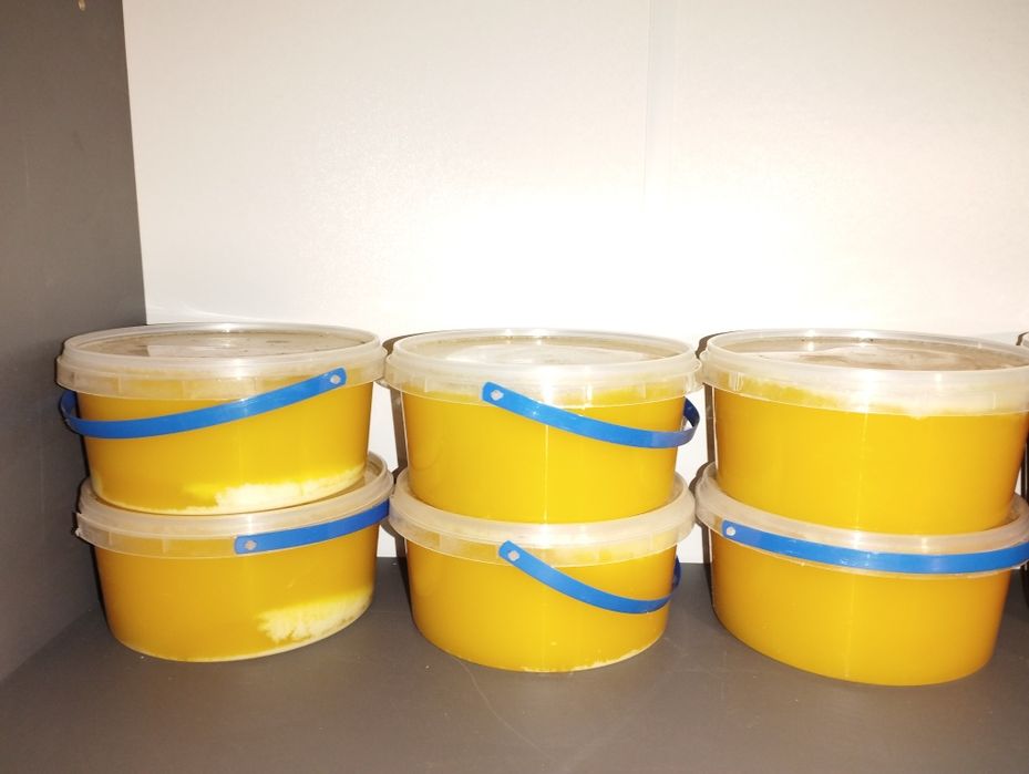 Мед соняшник та різнотрав'я 200грн/літра 2025 року зібраний