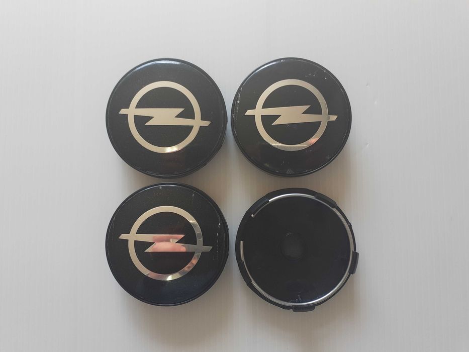 Centros/tampas de jante completos Opel com 56, 59, 60, 64 e 68 mm