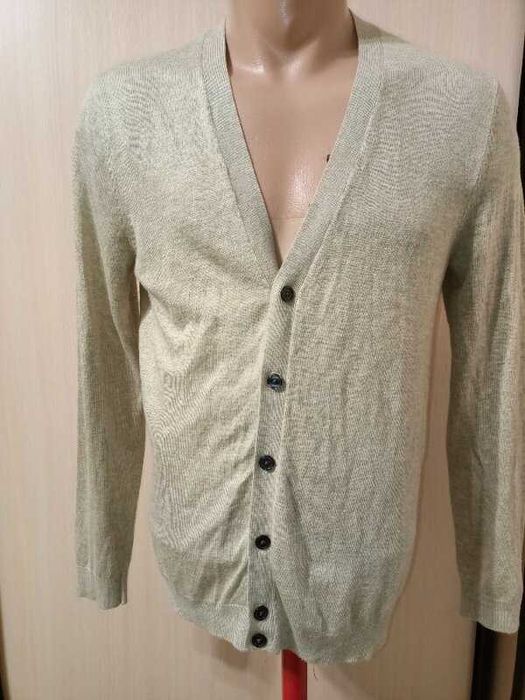 Кардиган Zara man р. S, евро 38 рост 170-175 см джемпер, кофта