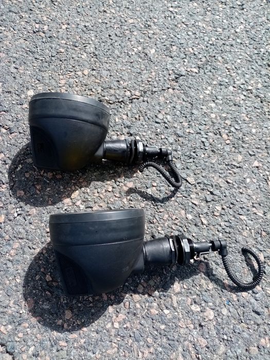 Faróis vidro amarelo 12vlt