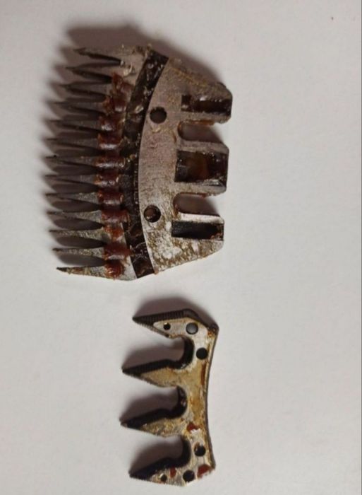 Zestaw 3x Ostrza grzebień nóż do maszynki do strzyżenia owiec prl