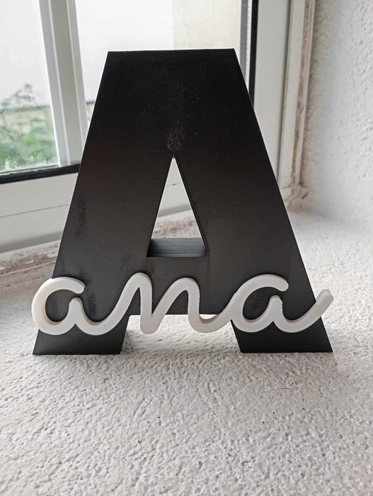 Caixa Letras Personalizada 3D – Nome em Destaque