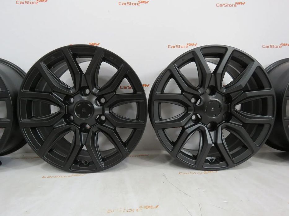 Jantes Look Toyota Hilux 17 x 7.5 et 30 6x139.7 Preto Matte