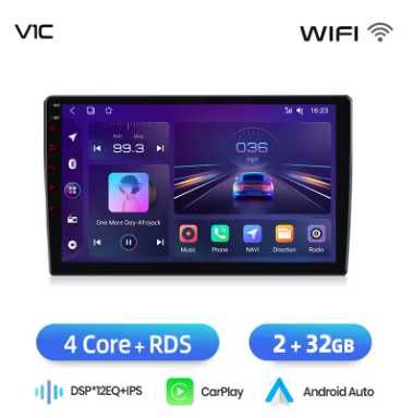 Rádio Android 2/32GB Honda Cr-v 1995 a 2001 Carplay GPS WIFI NOVO