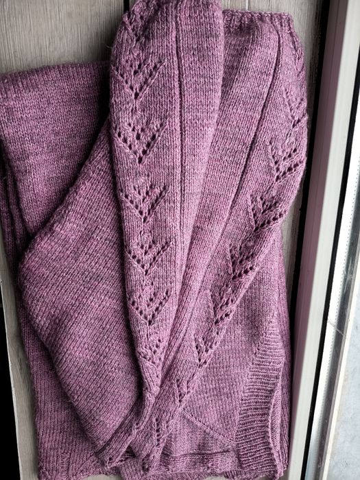 В'язане осіннє/зимове плаття