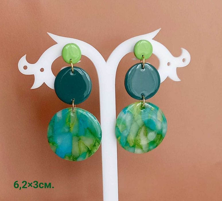 Сережки ручної роботи