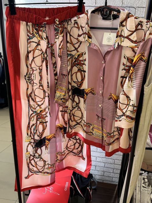 Костюм із шовку Hermes s m l