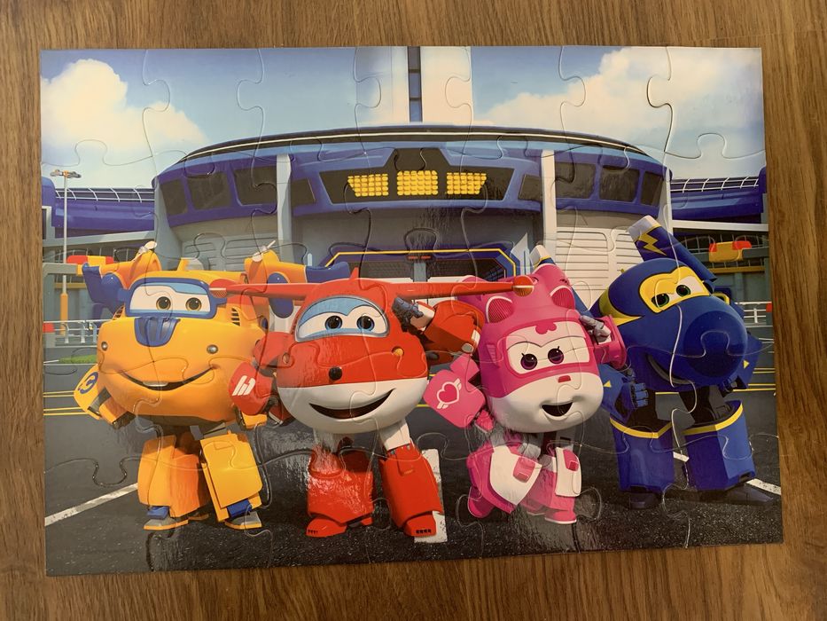 Пазли maxi puzzles, super wings, danko toys
