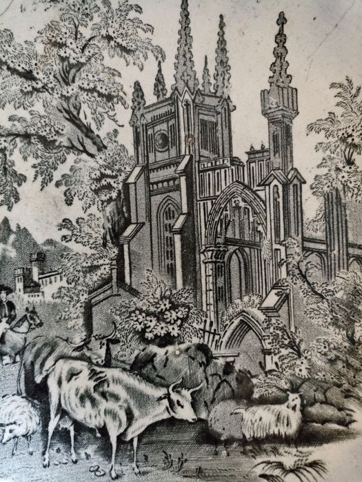 Bacia Sacavém século XIX motivo Vaquinhas