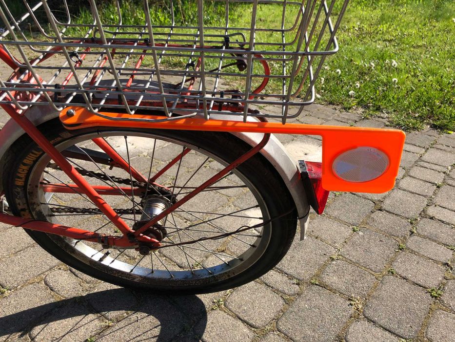 Ramię bezpieczeństwa do roweru, chorągiewka Wigry Jubilat, Romet