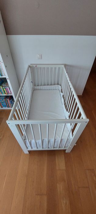 Berço Cama de grades Gulliver IKEA branco