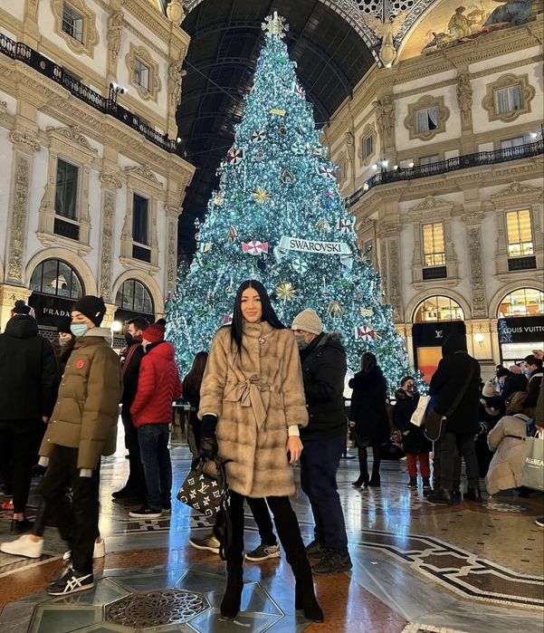 Шуба норкова.     Натуральна