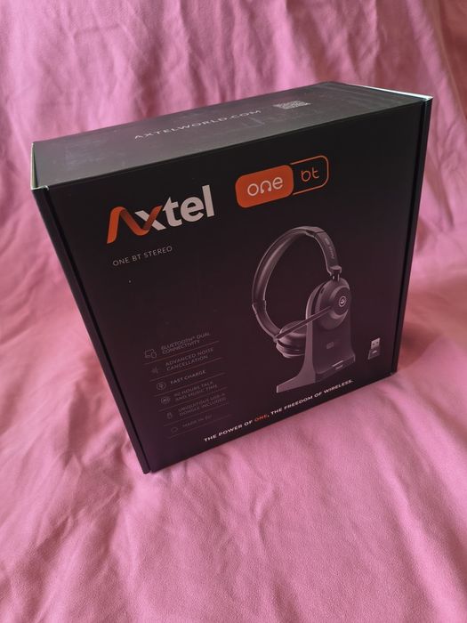 Słuchawki bezprzewodowe do pracy, spotkań, Axtel One BT