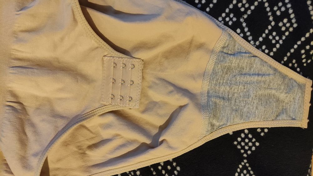 Body wyszczuplające modelujące damskie S beżowe nowe