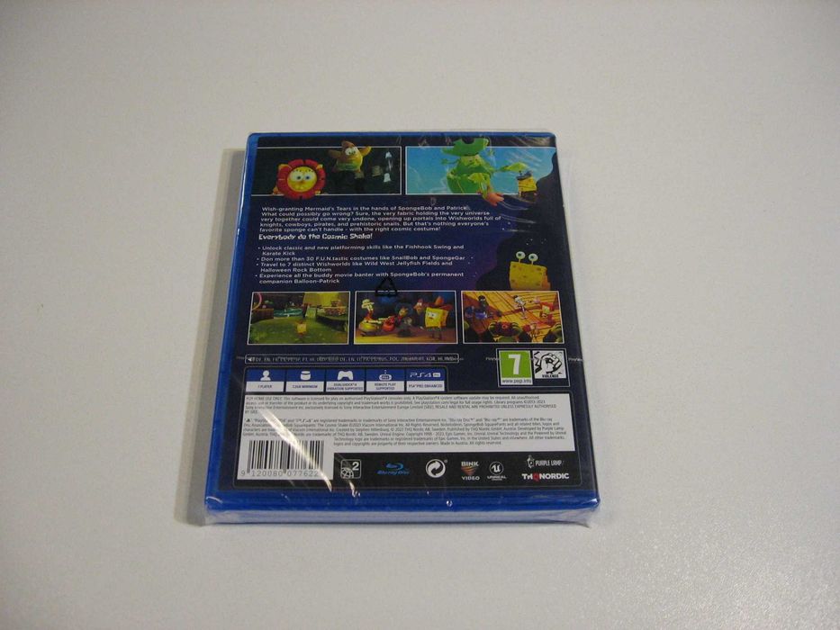 SpongeBob SquarePants The Cosmic Shake PL - GRA Ps4 - Opole 3016