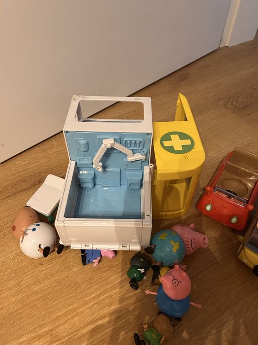 Peppa figurki, 3 pojazdy