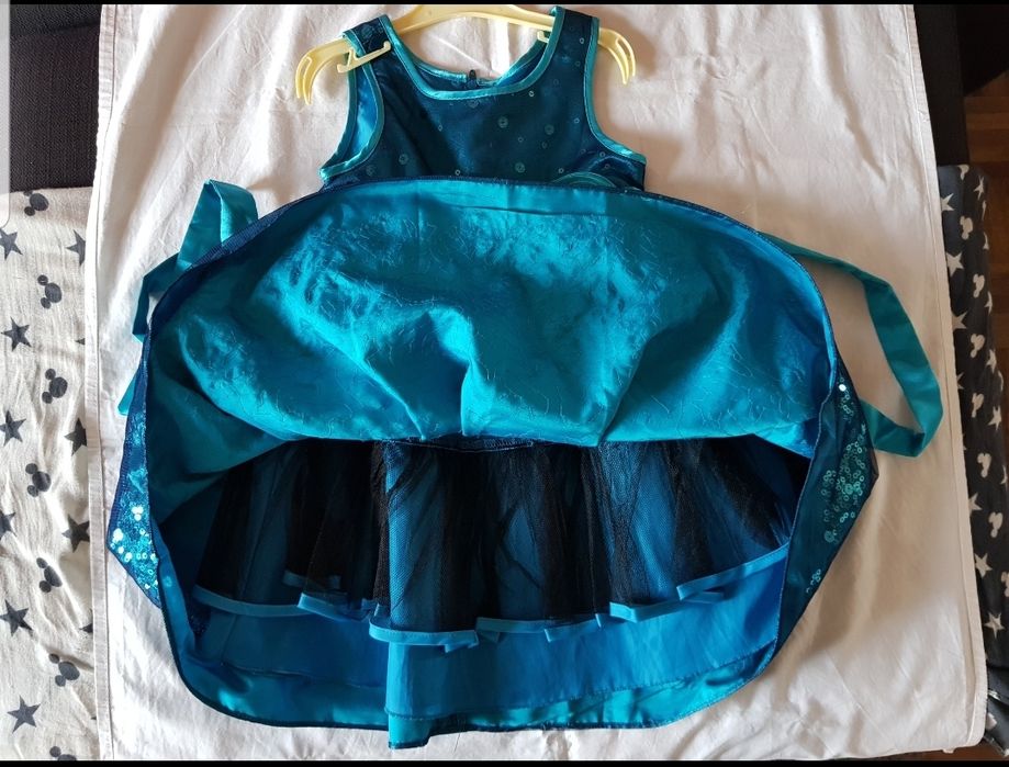 Vestido Princesa menina Novo