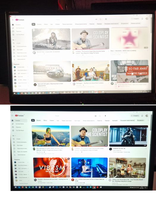 Монітор комп'ютер 22 дюйма відео