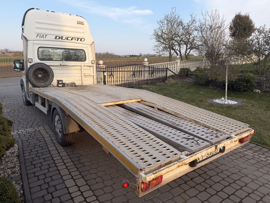 Fiat ducato autolaweta 3,0 pomoc drogowa