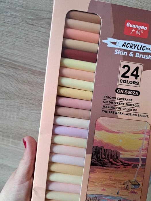 Markery guangna 24 sztuki