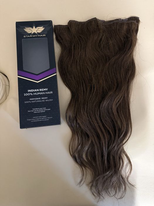 naturalne włosy clip in STAR MY HAIR doczepy