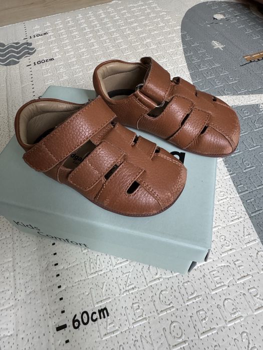 Barefoot Bundgaard 19/20 розмір 12,3 см шкіряне перше взуття на 1 рік