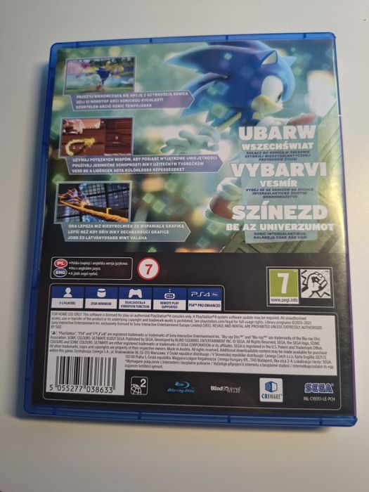 Sonic Colours Ultimate PS4