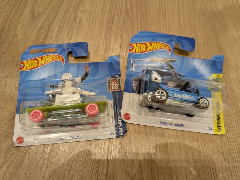 Hot wheels - skate grom i draggin wagon