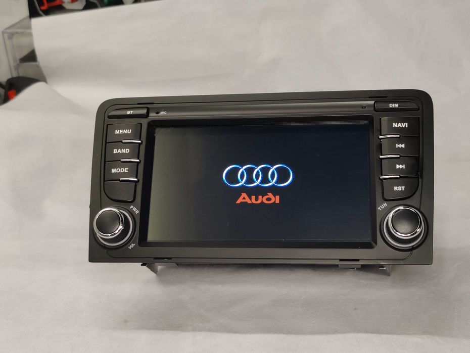 Radio 2 DIN Android Audi A3 – Android 13 2GB RAM - Novo Garantia