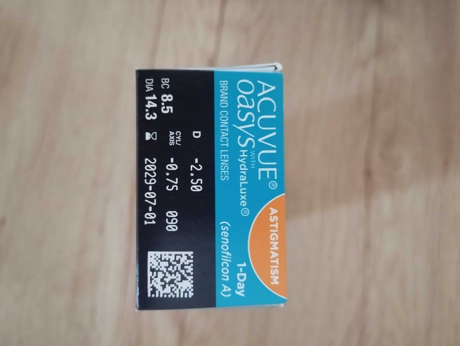 Soczewki Kontaktowe Acuvue Oasys Hydraluxe Astigmatism