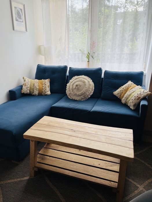 Cudna rozkladana sofa kanapa naroznik