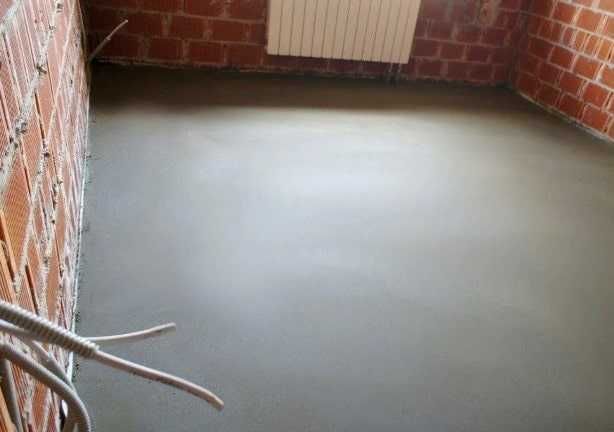 Напівсуха стяжка підлоги