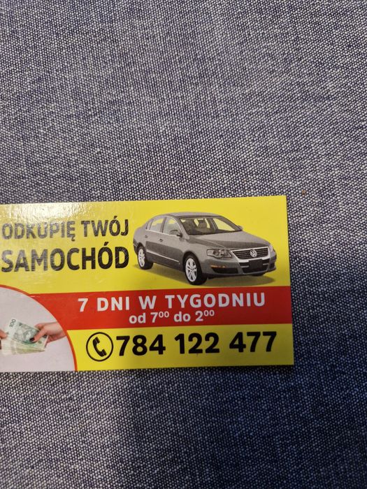 Skup Aut Samochodów*Sosnowiec*Dąbrowa Górnicza*Olkusz*Czeladź*Będzin*