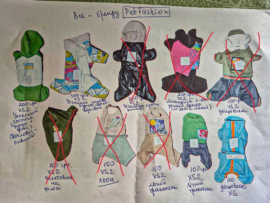 Одяг для маленьких собак