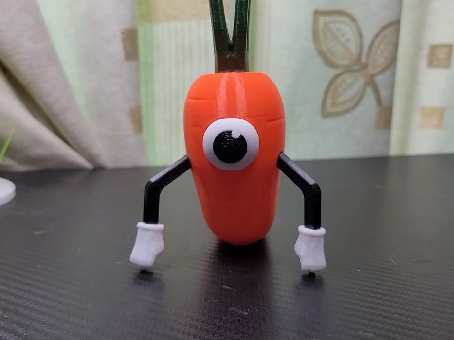 Articulated Carrot Monster