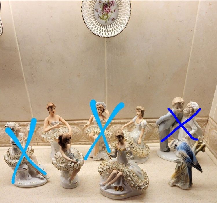 Статуэтки фарфоровые