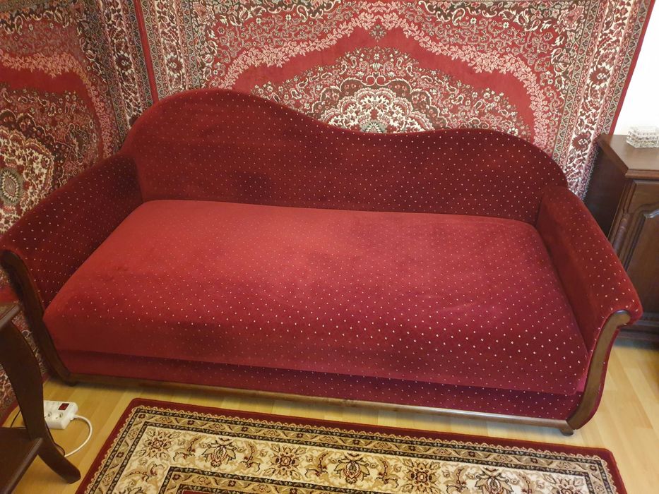 Tapczan w stylu szezlong+gratisy