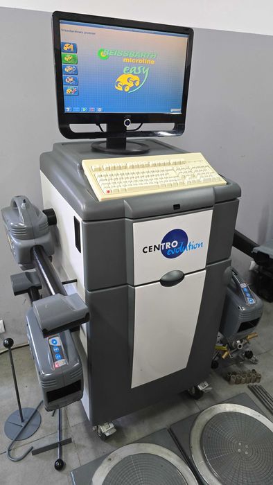 Geometria kół Beissbarth Microline Easy Windows, zbieżność, RADIO