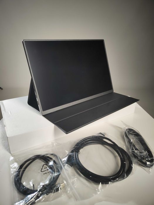 Портативний монітор 14" з динаміками,  1920х1200 IPS, 60 hz + чохол-підставка