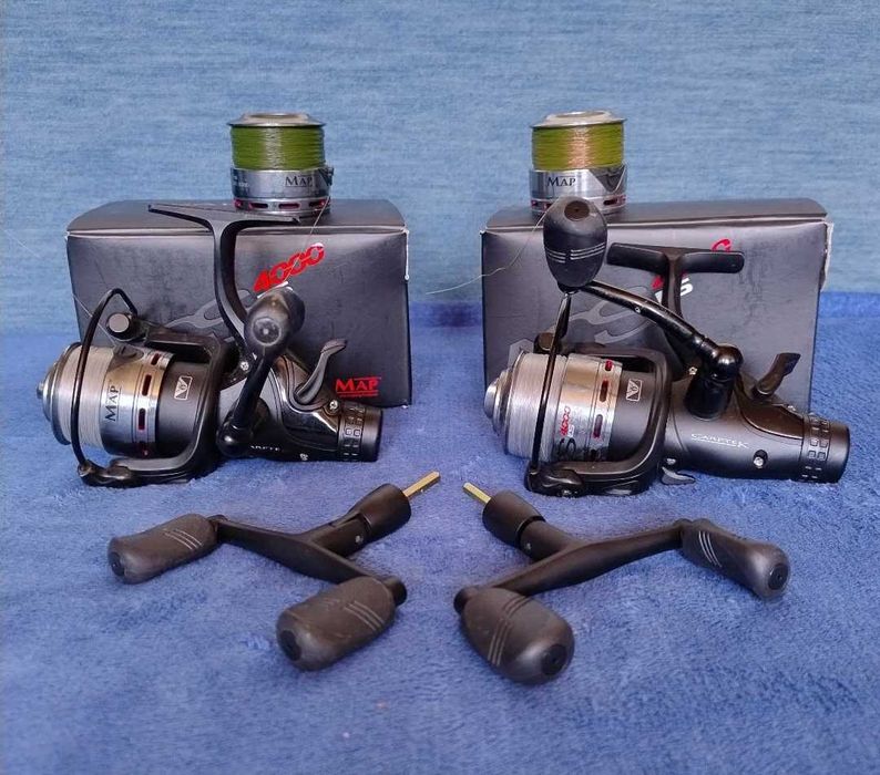 Sprzedam dwa kołowrotki MAP Carptek ACS 4000 FS