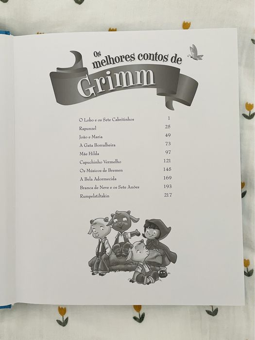 Os Melhores Contos de Grimm (240 páginas)