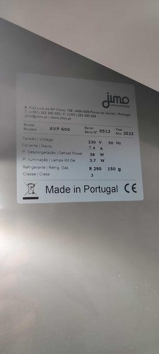 Armário para cura/maturação de queijo ou carne