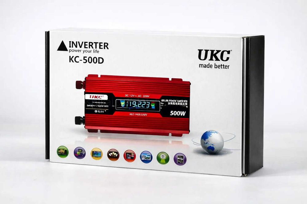 Перетворювач 500W+lcd, Інвертор