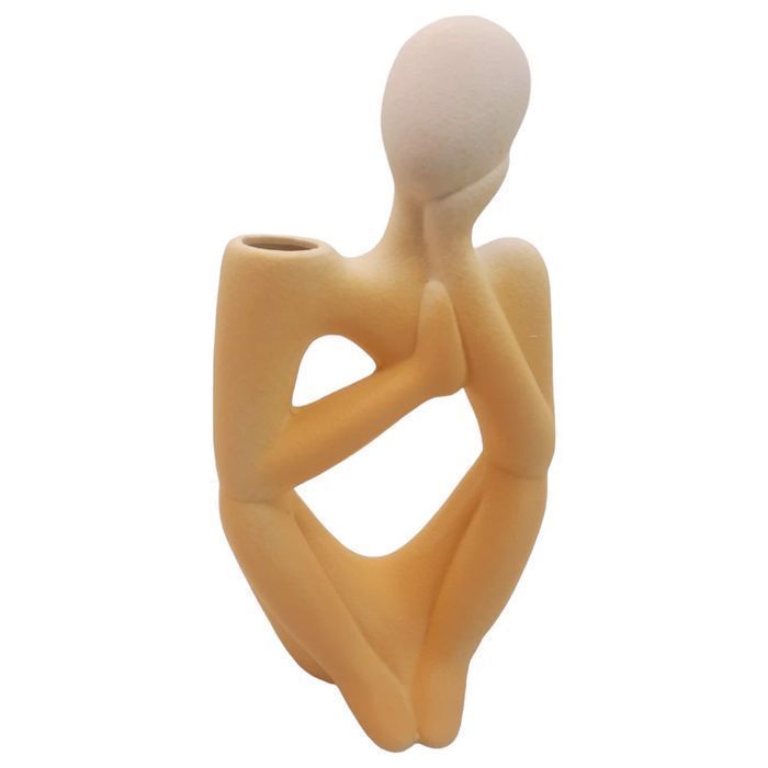 Wazon myśliciel figurka dekoracyjna ceramiczna