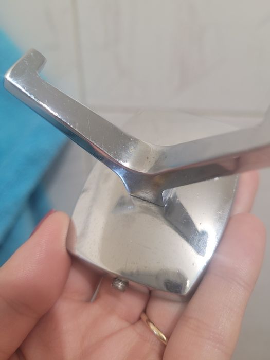 Zestaw 3 wieszaków łazienkowych