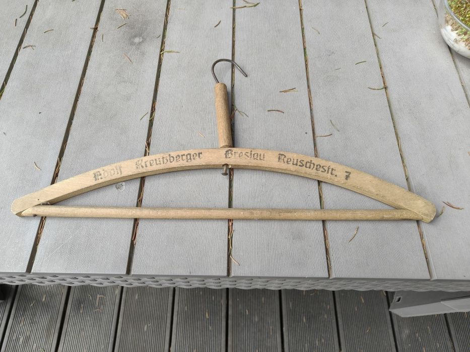 Stary wieszak Breslau