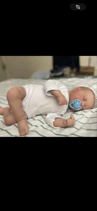 Реалістична лялька Reborn Baby хлопчик 50 см кукла реборн пупс